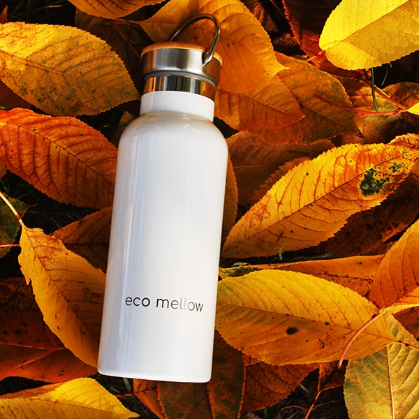 eco mellow bottle pure white simplicity